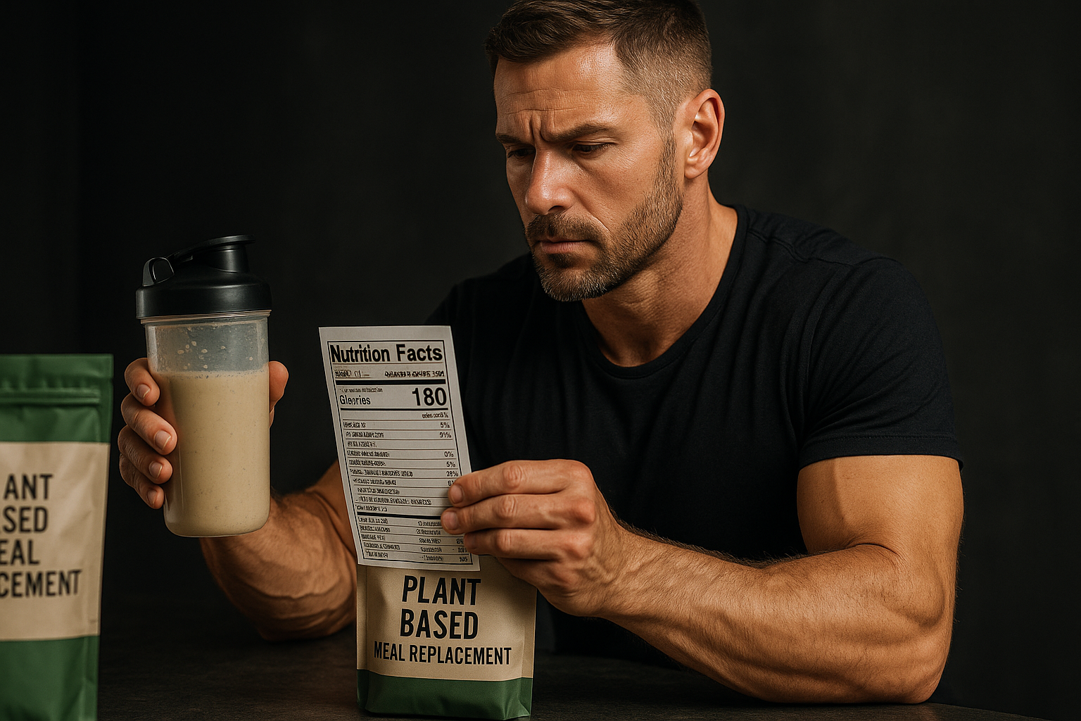 Plant Based Meal Replacement Drinks: Label Checklist for Protein, Fiber, Su