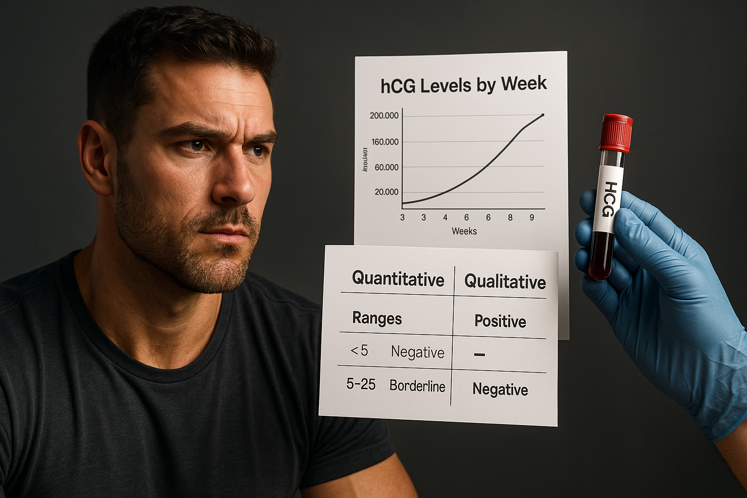 hCG Levels by Week Chart: Quantitative vs Qualitative Results, Ranges, Twin