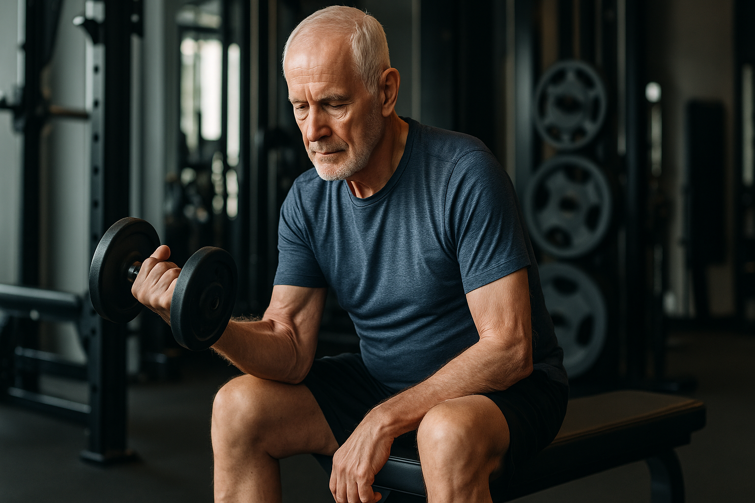 Resistance Training for the Elderly: 8-Week, 2-Day Starter Plan for Safe St