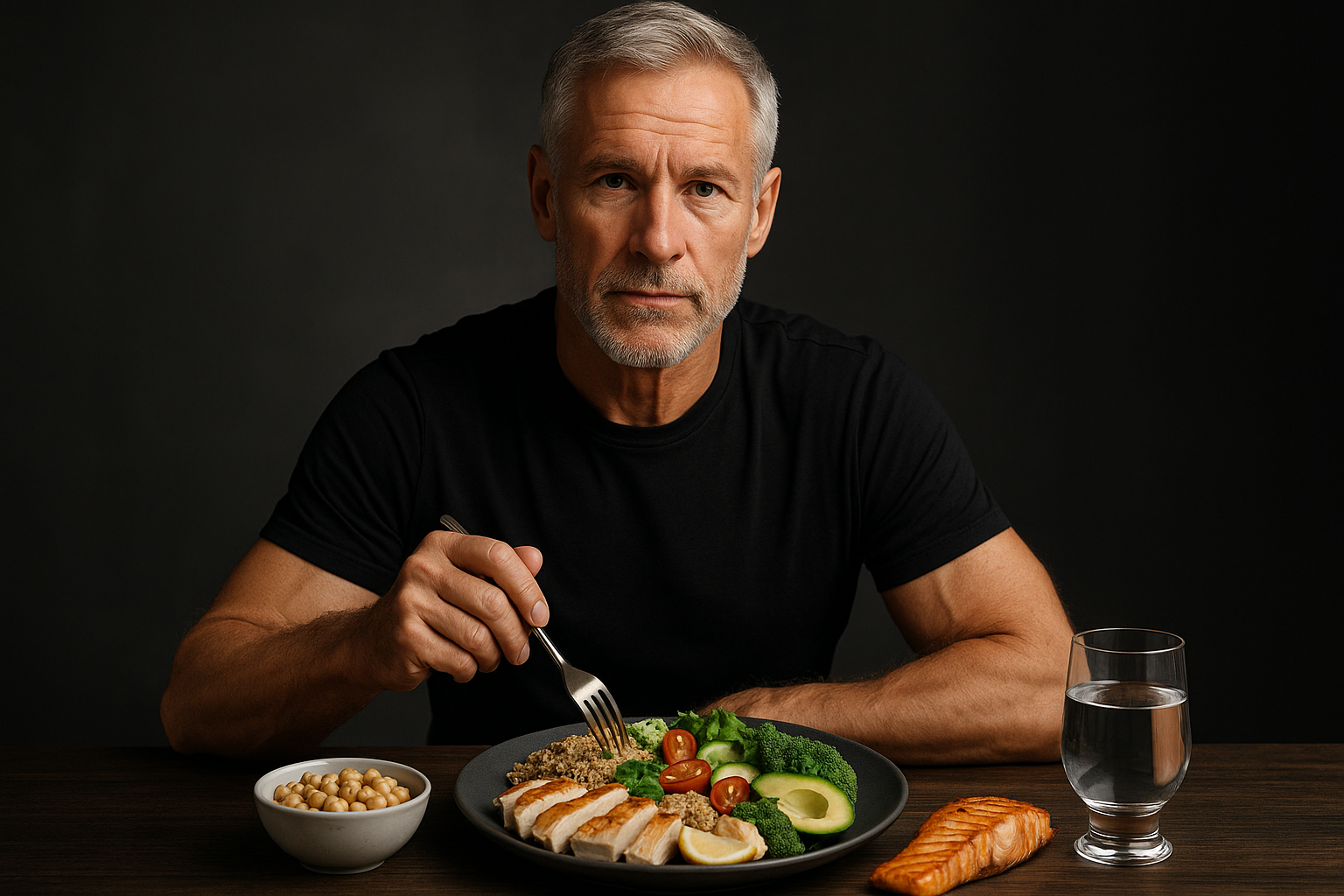 Best Diet for Men Over 50: Mediterranean + DASH Plate Rules & 1-Day Menu