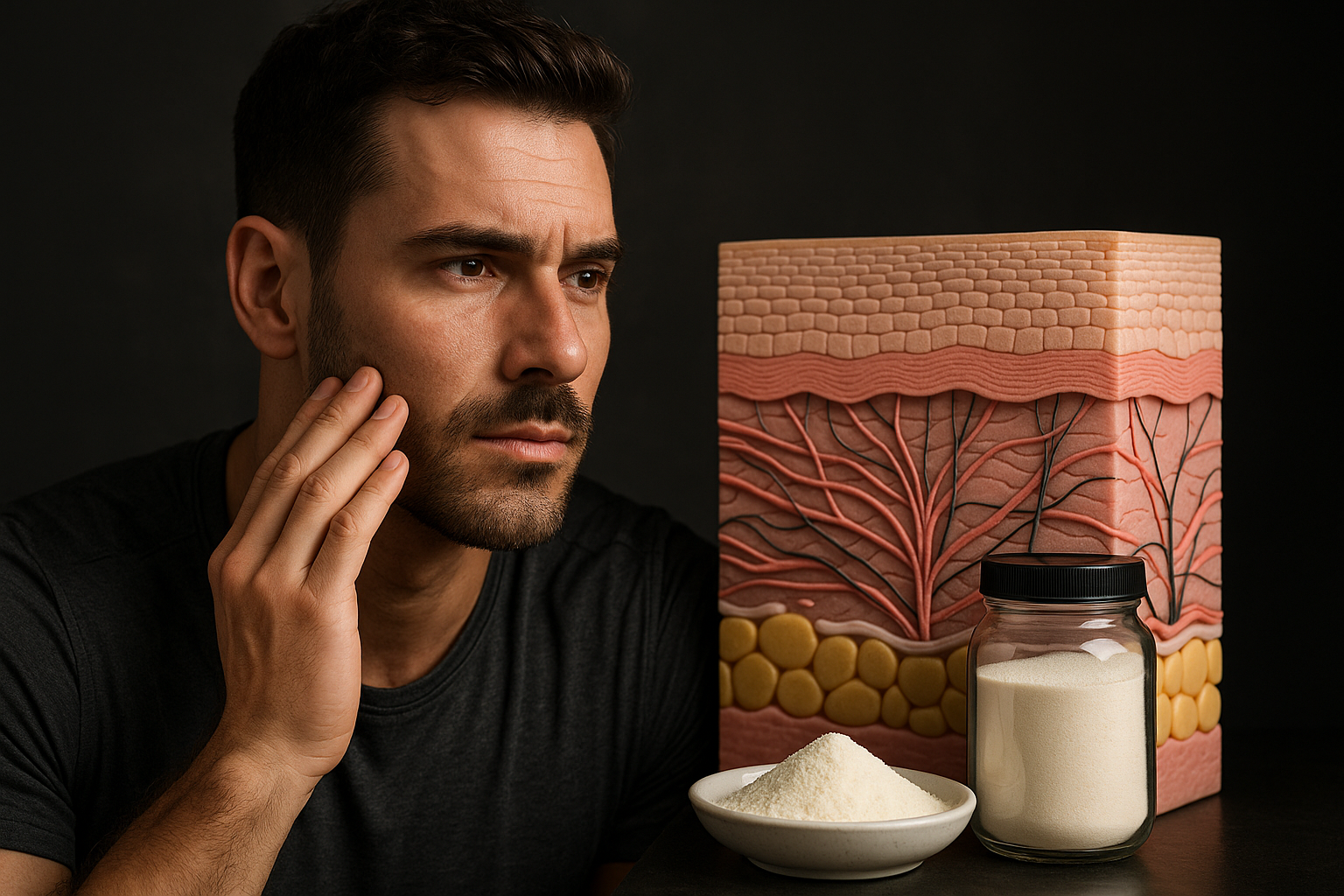 Collagen Peptides for Skin Care: Collagen Fibers, Elastin & What Really Wor